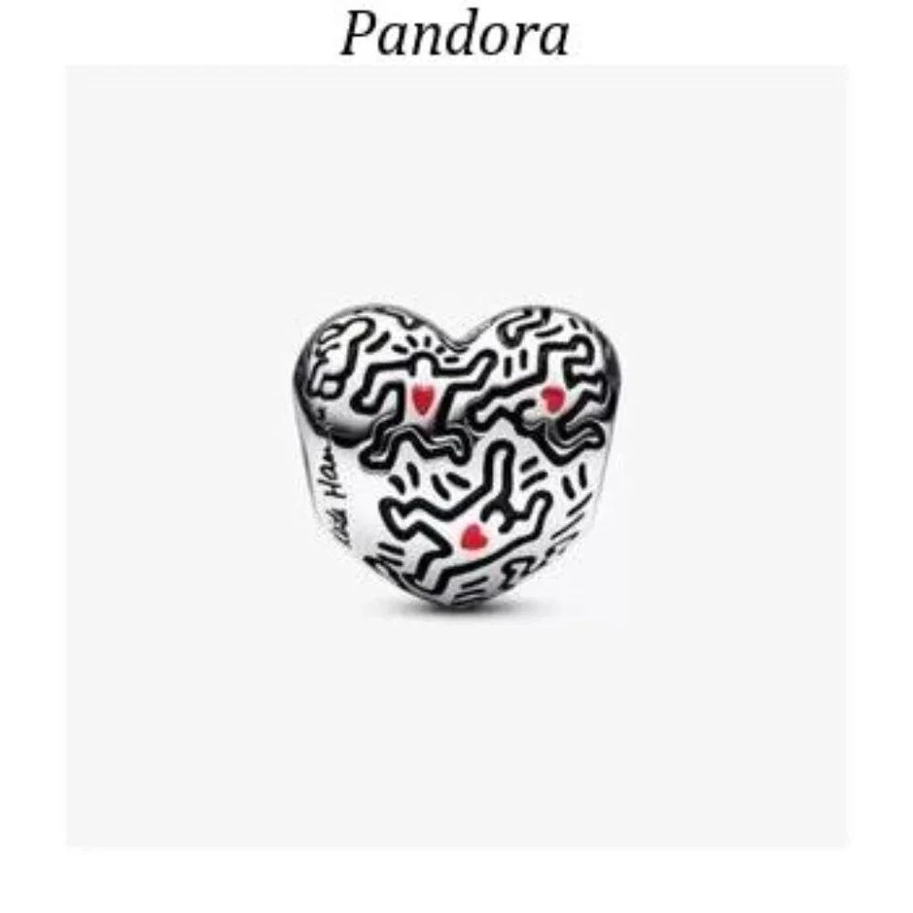 Pandora Keith Haring��? x Pandora Line Art People Charm